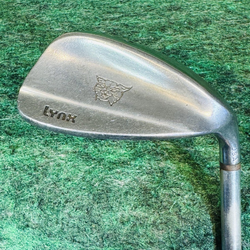 Lynx S Sand Wedge Mens RH Steel Shaft Single Golf Club Silver USA With Grip